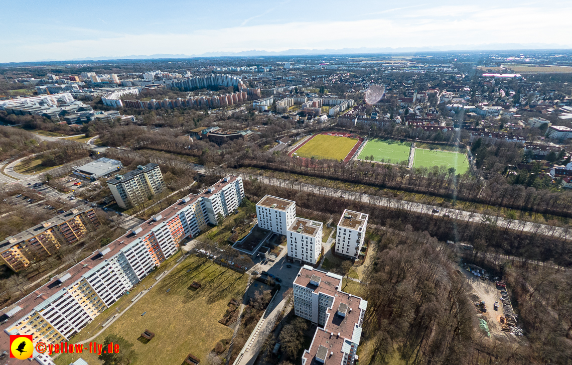 20.02.2023 - Baustelle zur Grundschule am Strehleranger in Neuperlach